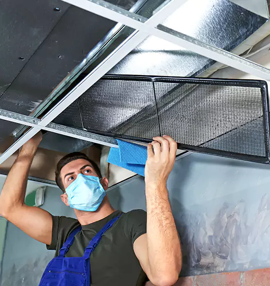 Professional Air Duct Pollen Cleaning in Conroe, TX